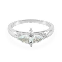 Fancy Tourmaline Silver Ring