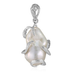 Freshwater pearl Silver Pendant (TPC)