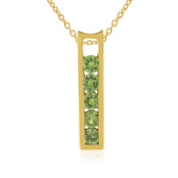 Demantoid Silver Necklace