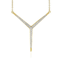 Zircon Silver Necklace