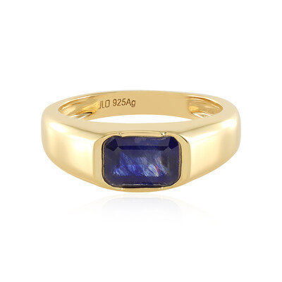 Madagascar Blue Sapphire Silver Ring