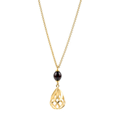 Baltic Amber Silver Necklace (dagen)