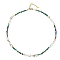 Herkimer Diamond Quartz Silver Necklace
