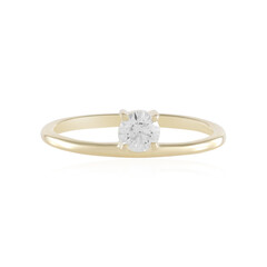 9K IF (G) Diamond Gold Ring (de Melo)