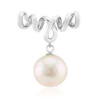 White Freshwater Pearl Silver Pendant