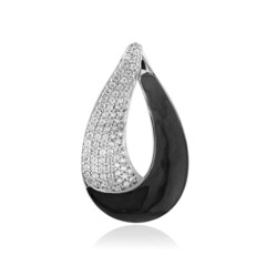 Zircon Silver Pendant