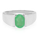 Bahia Emerald Silver Ring
