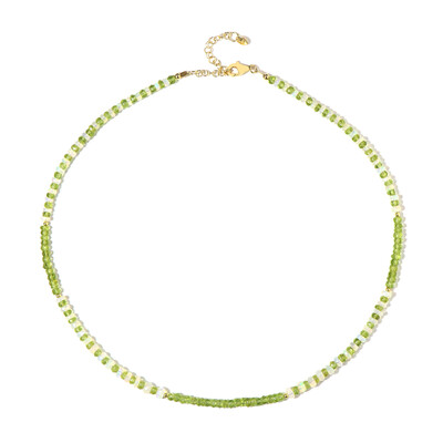 Peridot Silver Necklace
