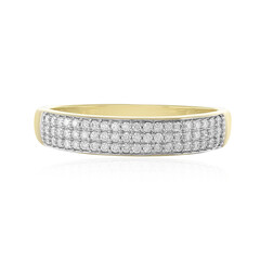 9K Flawless (F) Diamond Gold Ring (LUCENT DIAMONDS)