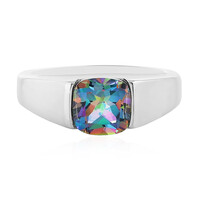 Morning Dew Topaz Silver Ring