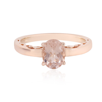 9K Morganite Gold Ring