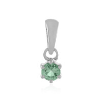 Ethiopian Emerald Silver Pendant