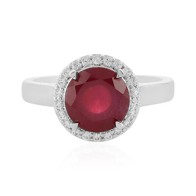 Madagascar Ruby Silver Ring