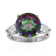 Mystic Quartz Silver Ring