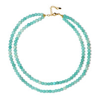 Amazonite Silver Necklace