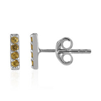 Citrine Silver Earrings