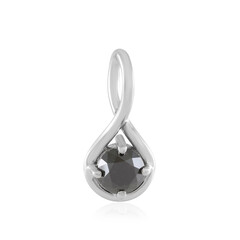 9K Black Diamond Gold Pendant