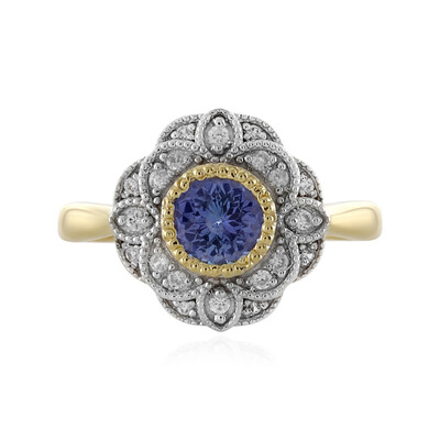 Tanzanite Silver Ring