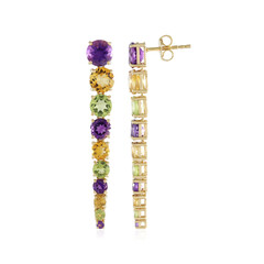 Amethyst Silver Earrings (de Melo)
