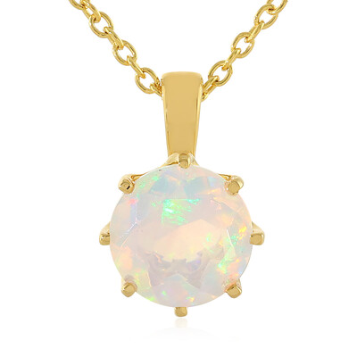 Welo Opal Silver Necklace