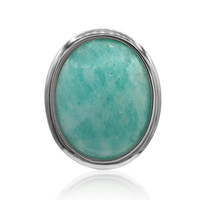 Amazonite Silver Pendant