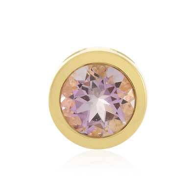 Rose de France Amethyst Silver Pendant (MONOSONO COLLECTION)