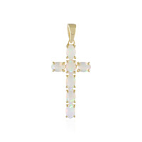 Welo Opal Silver Pendant