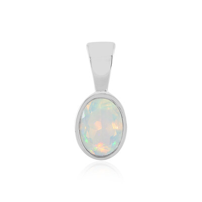 Welo Opal Silver Pendant