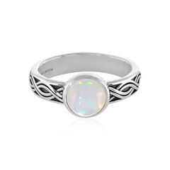 Welo Opal Silver Ring