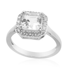 Danburite Silver Ring