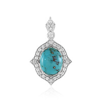 Turquoise Silver Pendant