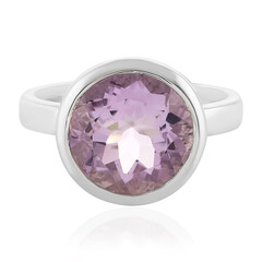 Rose de France Amethyst Silver Ring