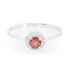 Malaya Garnet Silver Ring