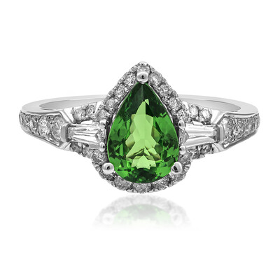 14K AAA Tsavorite Gold Ring (CIRARI)