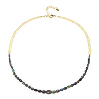 Mezezo Opal Silver Necklace