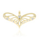 9K SI1 (G) Diamond Gold Pendant (Annette)