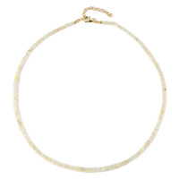 Welo Opal Silver Necklace