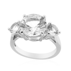 Danburite Silver Ring