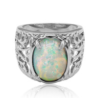 Welo Opal Silver Ring