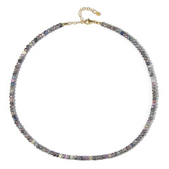 Mystic Sapphire Silver Necklace