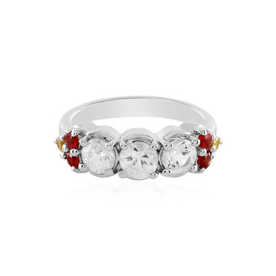Zircon Silver Ring