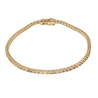 14K SI2 Fancy Diamond Gold Bracelet (CIRARI)