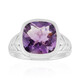 Amethyst Silver Ring (Pallanova)