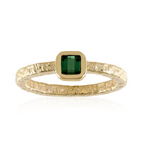 9K Benedito Green Tourmaline Gold Ring (Adela Gold)
