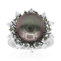 Tahitian Pearl Silver Ring (TPC)