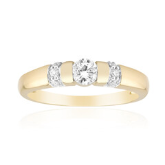 9K SI1 (G) Diamond Gold Ring