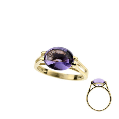 9K Amethyst Gold Ring (dagen)