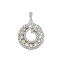 Welo Opal Silver Pendant