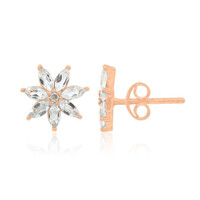 Sky Blue Topaz Silver Earrings