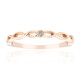 9K SI1 Argyle Rose De France Diamond Gold Ring (Annette)